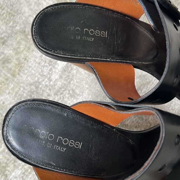 Sergio Rossi shoes in black and navy - Picture 6 of 13